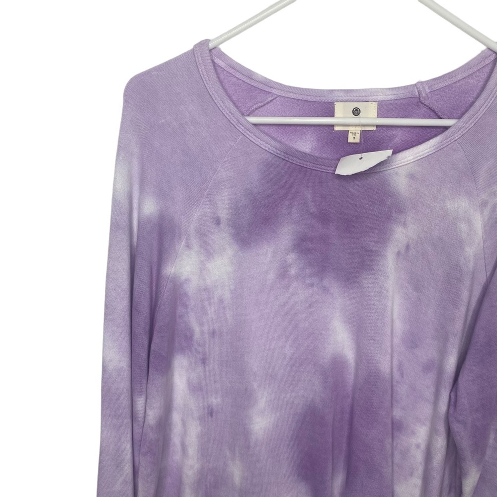 Sundry purple tie dye sweatshirt - Picture 2 of 4
